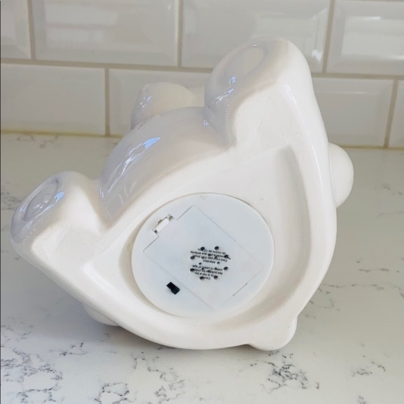 Lila & Jack White Ceramic Bear Cordless Lamp - Picture 8 of 15